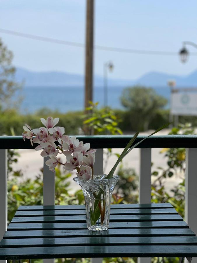 Cosy Apartment With Sea View Close To The Beach Nikiana Exterior foto