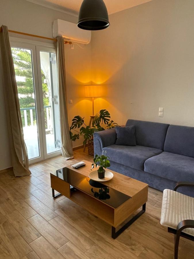 Cosy Apartment With Sea View Close To The Beach Nikiana Exterior foto