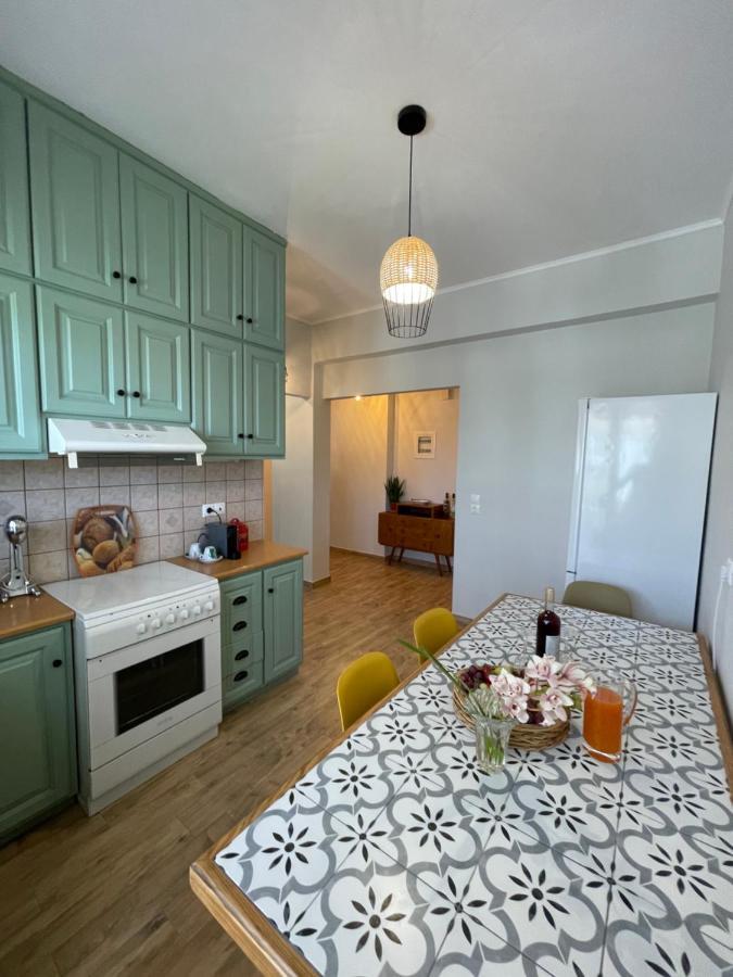 Cosy Apartment With Sea View Close To The Beach Nikiana Exterior foto